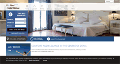 Desktop Screenshot of hotelcostablancadenia.com